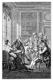 The Family And The Judge, (1885)