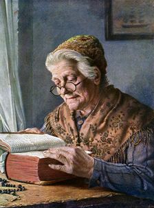 The Family Bible 1902-1903. Artist: Frederick Jasper