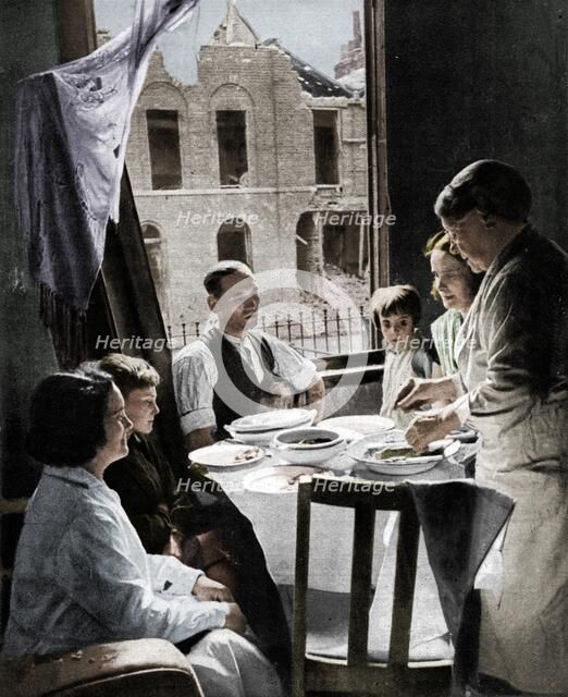 'The Family Must Eat', c1940 (1942). Artist: Unknown.