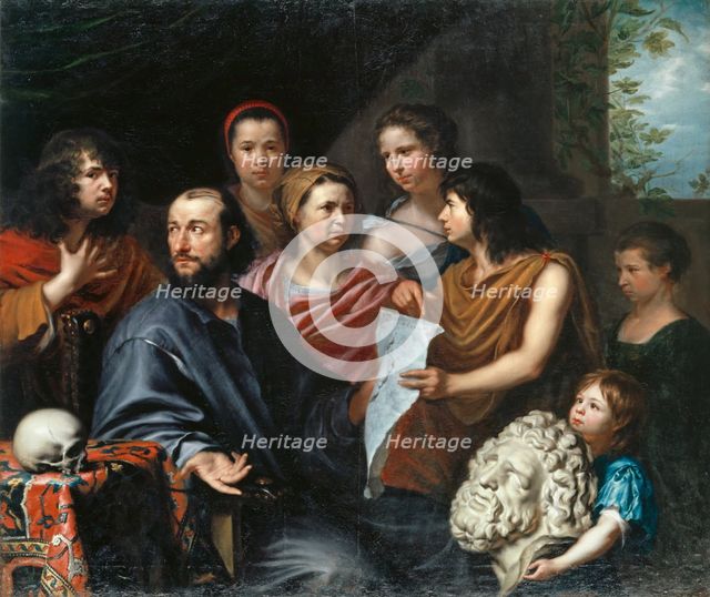 The family of the engraver Matthäus Merian I (1593-1650). Creator: Matthaus Merian.