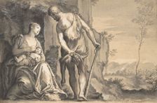 The Family of Cain, ca. 1638-47. Creator: Peter Oliver