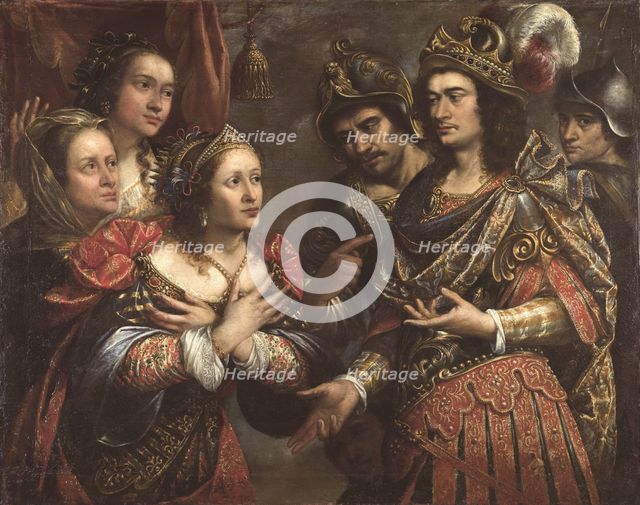 The Family of Darius before Alexander, 1649. Creator: Pereda y Salgado, Antonio, de (1611-1678).
