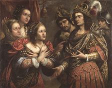 The Family of Darius before Alexander, 1649. Creator: Pereda y Salgado, Antonio, de (1611-1678)