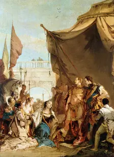 The Family of Darius before Alexander 333 BC, (c1745). Artist: Giovanni Battista Tiepolo