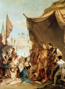 The Family of Darius before Alexander 333 BC, (c1745). Artist: Giovanni Battista Tiepolo
