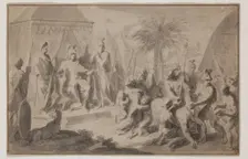The Family of Darius Before Alexander, between 1651 and 1730. Creator: Francois Verdier
