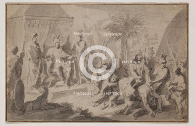 The Family of Darius Before Alexander, between 1651 and 1730. Creator: Francois Verdier.