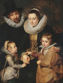The Family of Jan Brueghel the Elder, 1613-1614. Creator: Rubens, Pieter Paul (1577-1640)