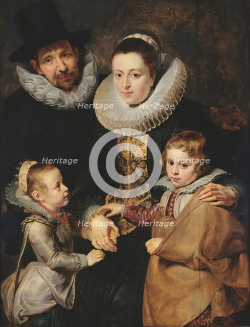 The Family of Jan Brueghel the Elder, 1613-1614. Creator: Rubens, Pieter Paul (1577-1640).