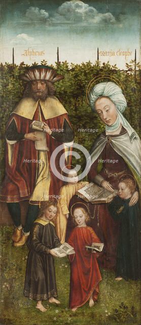 The Family of Saint Anne (Triptych, right panel), ca 1500-1510. Creator: Master of the Family of Saint Anne (active ca 1500-1510).