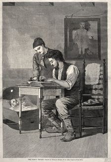 The Family Record, 1875. Creator: Winslow Homer (American, 1836-1910)