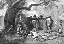 The Famine in India: the village well, 1874. Creator: William Hollidge