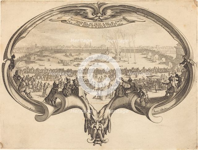 The Fan, 1619. Creator: Jacques Callot.