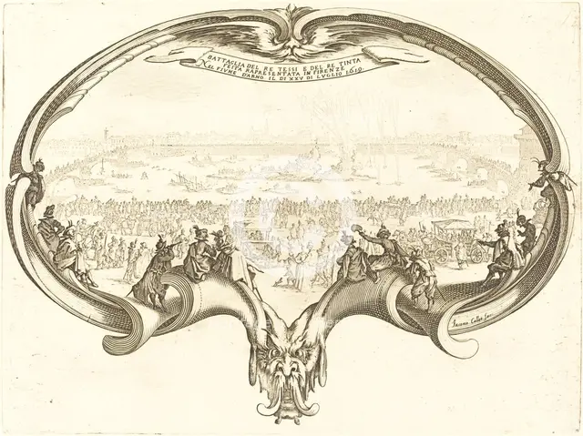 The Fan, 1619. Creator: Jacques Callot.