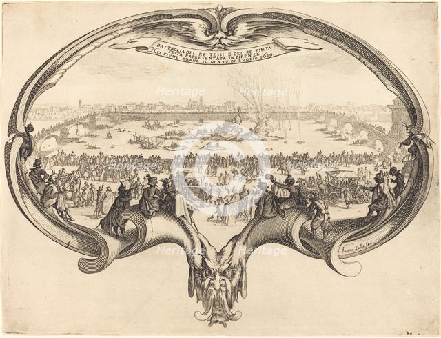 The Fan, 1619. Creator: Jacques Callot.