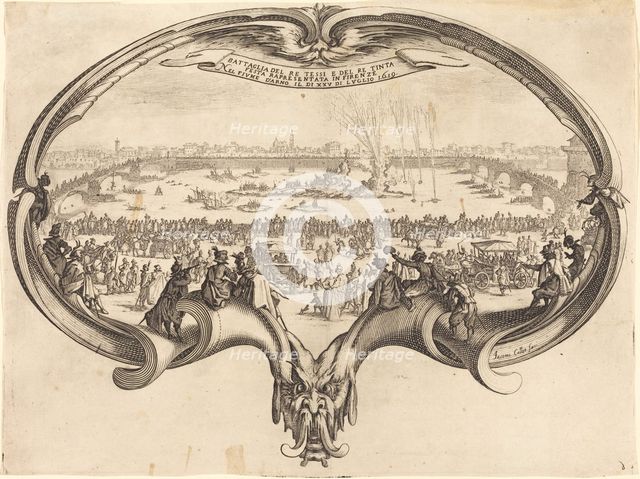 The Fan, 1619. Creator: Jacques Callot.