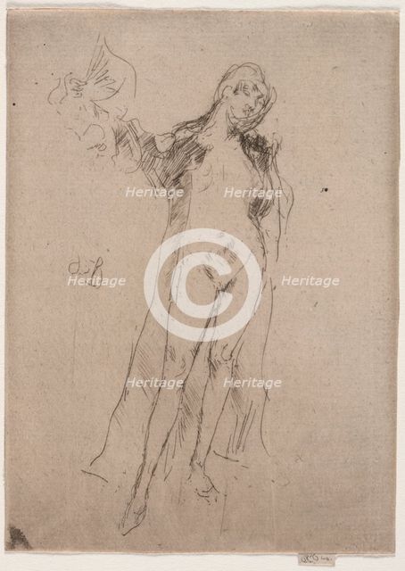 The Fan (Model No. 3). Creator: James McNeill Whistler (American, 1834-1903).