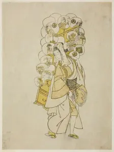 The Fan Peddler, 1765. Creator: Suzuki Harunobu