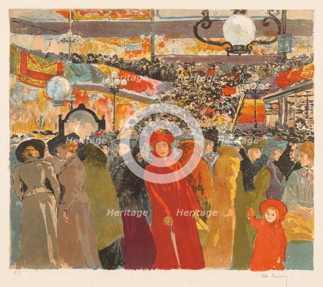 The Fancy Goods Store, 1902. Creator: Alexandre Lunois (French, 1863-1916).