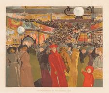 The Fancy Goods Store , 1902. Creator: Alexandre Lunois (French, 1863-1916); Ed. Sagot