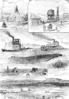 The Far West of America: sketches in the Dakota Territory, 1881. Creator: Unknown