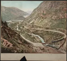 The far-famed Georgetown loop, c1899. Creator: William H. Jackson