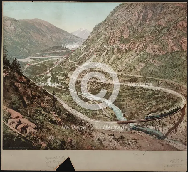 The far-famed Georgetown loop, c1899. Creator: William H. Jackson.