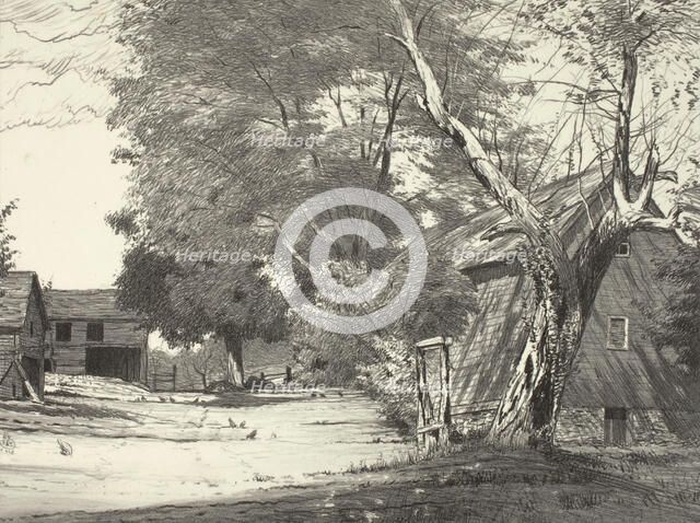 The Farm, 1923. Creator: Bolton Coit Brown.