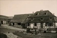 The farm and laboratory of JB Boussingault in Pechelbronn, France, c1880s. Creator: Unknown