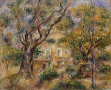 The Farm at Les Collettes, Cagnes, 1908-14. Creator: Pierre-Auguste Renoir