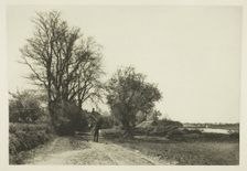 The Farm by the Broad (Norfolk), c. 1883/87, printed 1888. Creator: Peter Henry Emerson