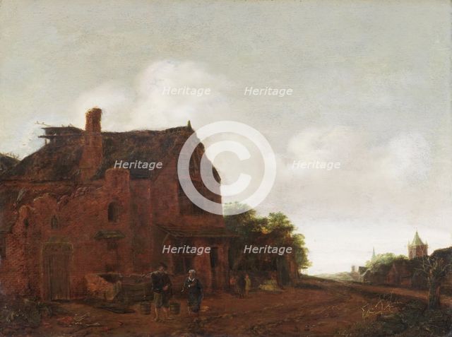 The Farm Well, 1670s. Creator: Emanuel Murant.