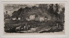 The Farm-Yard, 1861. Creator: Rodolphe Bresdin (French, 1822-1885); Auguste Delâtre