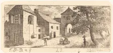 The Farmyard, 1859. Creator: Emmanuel Phélippes-Beaulieu