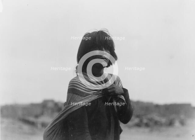 The farmer, c1905. Creator: Edward Sheriff Curtis.
