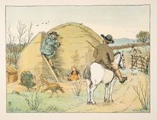 The Farmer, from Four and Twenty Toilers, pub. 1900 (colour lithograph)
