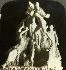 The Farnese Bull, National Museum, Naples, Italy c1909. Creator: Unknown