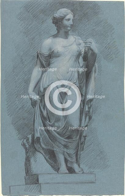 The "Farnese Flora" at Stourhead. Creator: Samuel Woodforde.