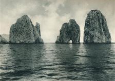 The Faraglioni, Capri, Italy, 1927. Artist: Eugen Poppel