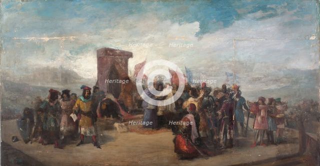 The Farce of Ávila, c1881. Creator: Antonio Pérez Rubio.