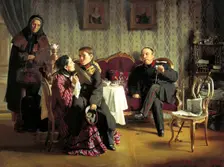 The Farewell 1872. Artist: Alexei Ivanovich Korzukhin