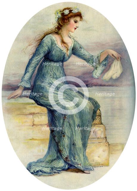 'The Farewell', 1906. Artist: Unknown