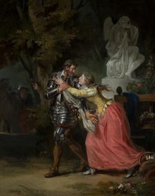 The Farewell of Henry IV and Gabrielle d'Estrées. Creator: Vincent, François André (1746-1816)