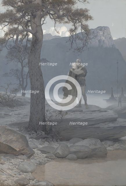 The Farewell (from Frithiof's saga), 1880s. Creator: Johan August Malmström.