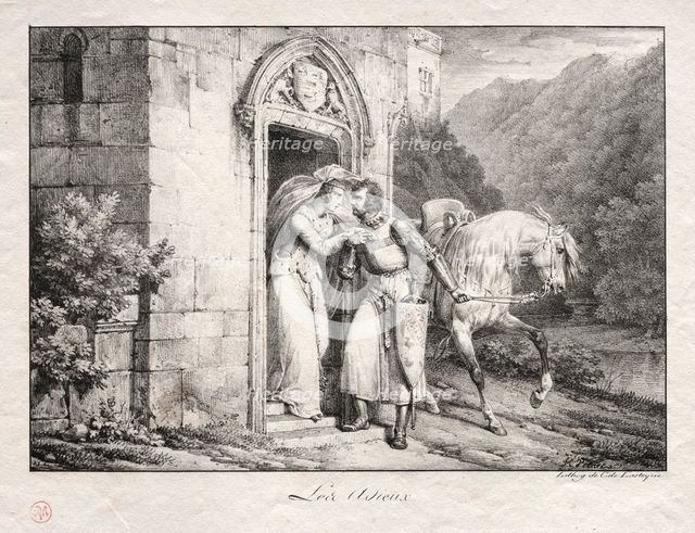 The Farewells. Creator: Horace Vernet (French, 1789-1863).