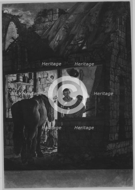 The Farrier's Shop, December 1, 1771. Creator: William Pether.