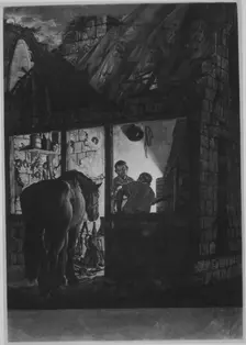 The Farrier's Shop, December 1, 1771. Creator: William Pether