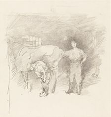 The Farriers, 1888. Creator: James Abbott McNeill Whistler