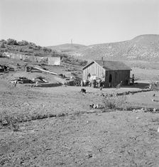 The fartherest house up Cow Hollow...Oregon, 1939. Creator: Dorothea Lange