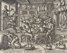 The Fat Kitchen, from the series Monkeys. Creator: Peeter van der Borcht